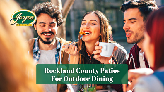 Make the most of the summer weather with these Rockland County restaurants with outside seating.